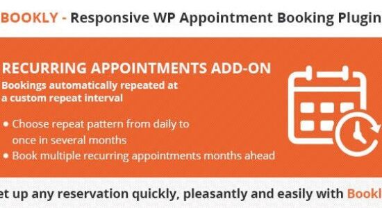 Bookly Recurring Appointments Addons