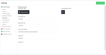 Booknetic – White-Labeling Addon