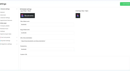 Booknetic – White-Labeling Addon