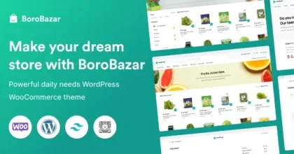 BoroBazar Grocery Store WooCommerce WordPress theme