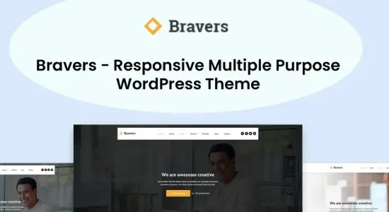 Bravers - Responsive Multiple Purpose WordPress