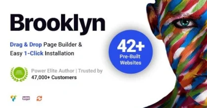 Brooklyn Creative Multipurpose Responsive WordPress Theme