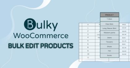 Bulky WooCommerce Bulk Edit Products