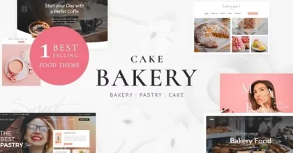Cake Bakery - Pastry WP