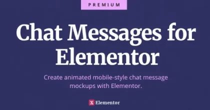 Chat Messages for Elementor