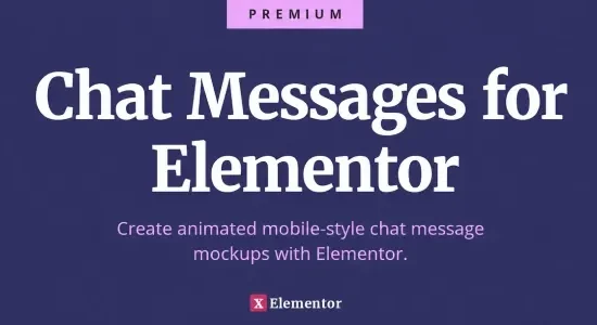 Chat Messages for Elementor