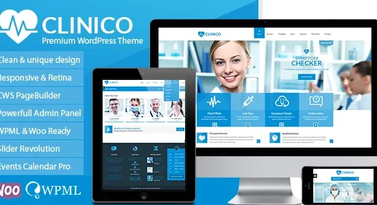 Clinico v1.8.4 - Premium Medical and Health Theme