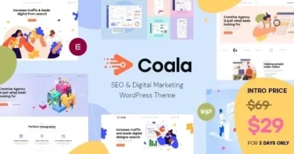 Coala SEO & Digital Marketing WordPress Theme