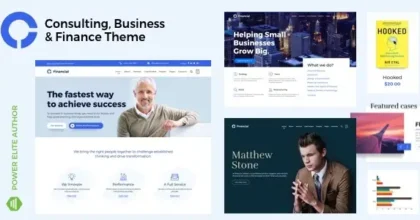 Consultancy Business Consulting WordPress Theme