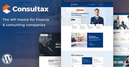 Consultax Financial & Consulting WordPress Theme