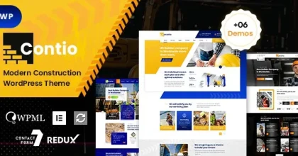 Contio – Construction WordPress