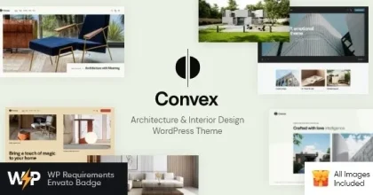 Convex - Architecture & Interior Design WordPress Theme