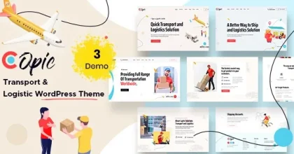 Copic - Transport & Logistics WordPress Them
