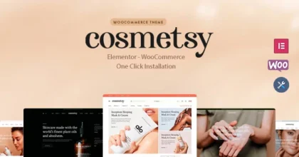 Cosmetsy - Beauty Cosmetics Shop Theme