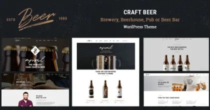 Craft Beer – Brewery & Pub WordPress Theme