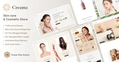 Creamz- Beauty Salon & Spa WooCommerce