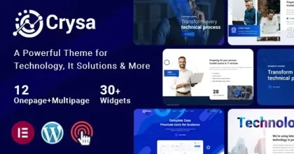 Crysa – IT Solutions WordPress