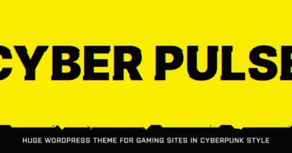 CyberPulse - Gaming & eSports Theme for WordPress