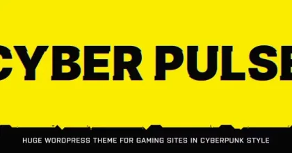 CyberPulse – Gaming & eSports Theme for WordPress