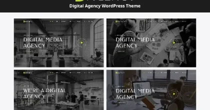 Dagency - Digital Agency WordPress Theme
