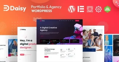 Daisy - Creative Agency WordPress Theme