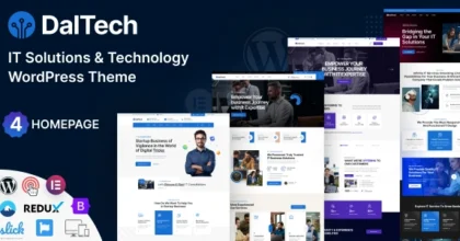 Daltech - IT Solutions & Technology WordPress Theme