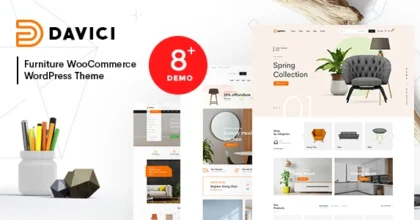 Davici Furniture WooCommerce WordPress Theme