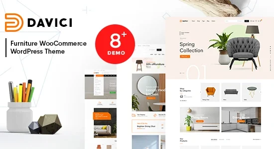 Davici Furniture WooCommerce WordPress Theme