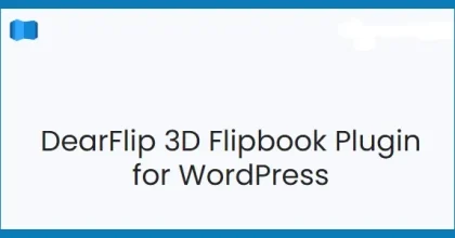 DearFlip 3D Flipbook Plugin ( dFlip )