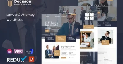 Decision – Law & Lawyer WordPress Theme