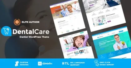 Dental Care 19.3 – Dentist & Medical WordPress Theme