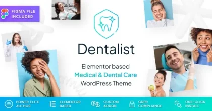 Dentalist – Medical and Dentist WordPress Theme
