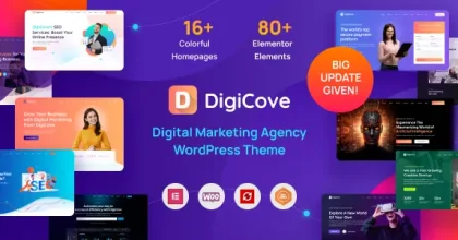 Digicove - Digital Marketing Agency WordPress Theme
