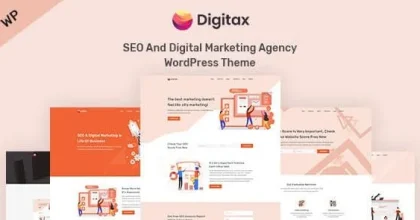Digitax – SEO & Digital Marketing Agency WordPress Theme