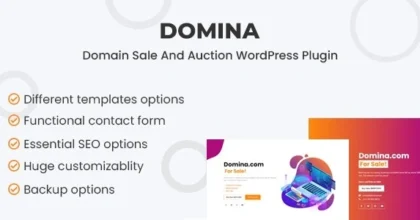 Domina Domain For Sale & Auction Plugin