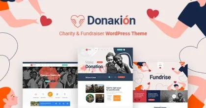 Donakion- Fundraising & Charity Foundation WordPress Theme + RTL