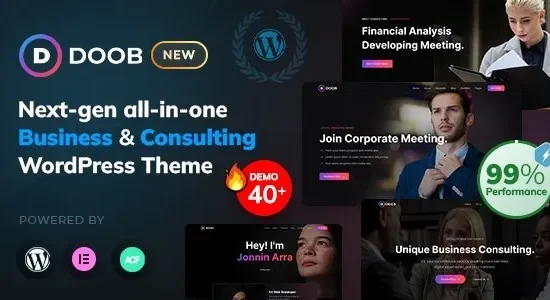 Doob - Business & Consulting WordPress Theme