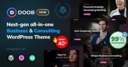 Doob - Business & Consulting WordPress Theme