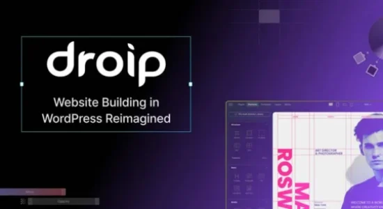 Droip No-Code website builder for WordPress