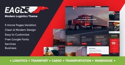 Eagle – Logistics & Transportation WordPress Theme