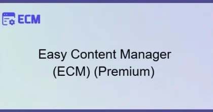 Easy Content Manager (ECM) (Premium)