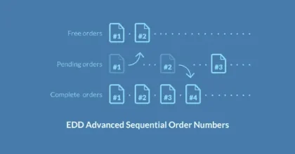 Easy Digital Downloads Advanced Sequential Order Numbers