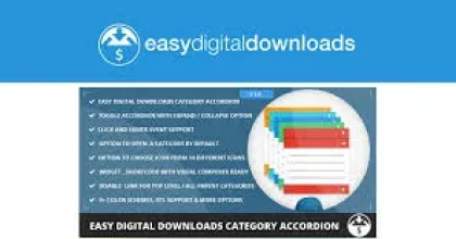 Easy Digital Downloads Category Accordion