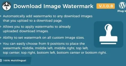 Easy Digital Downloads: Download Image Watermark