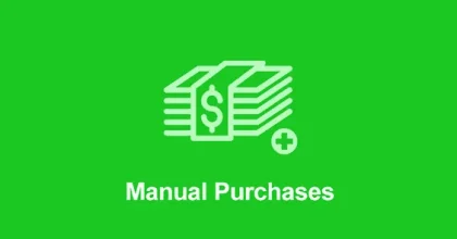 Easy Digital Downloads: Manual Purchases