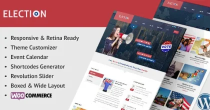 Election - Political WordPress Theme