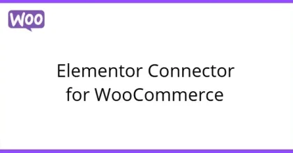 Elementor Connector for WooCommerce