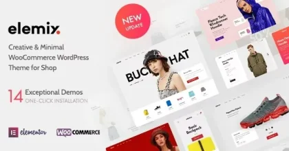 Elemix - Modern & Creative Elementor WooCommerce Theme