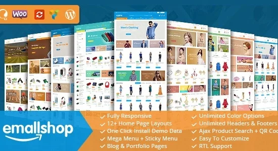 EmallShop Multipurpose WooCommerce Theme