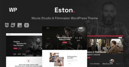 Eston Movie Studio & Filmmaker WordPress Theme